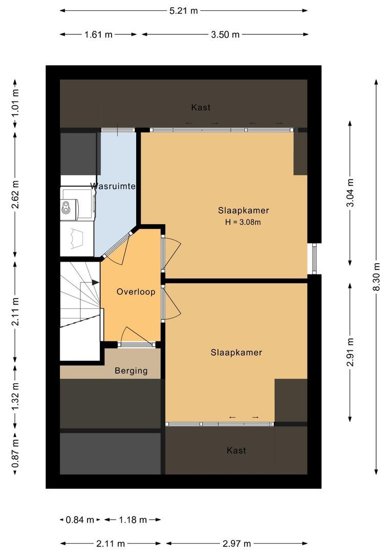 Branding 27, Noordwijk plattegrond-3