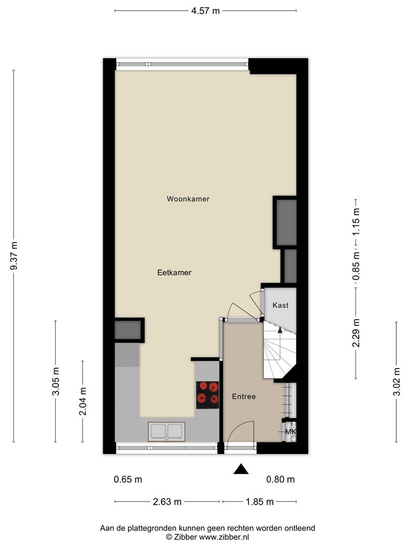 Vuurtorenplein 8 A, Noordwijk plattegrond-0