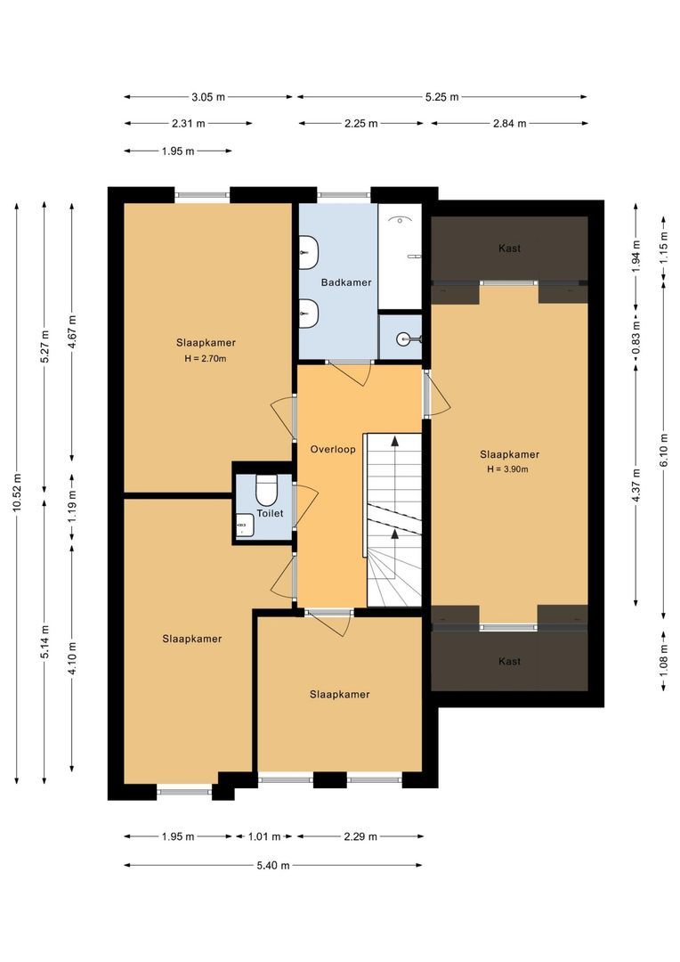 Binnenhof 22, Noordwijk plattegrond-2
