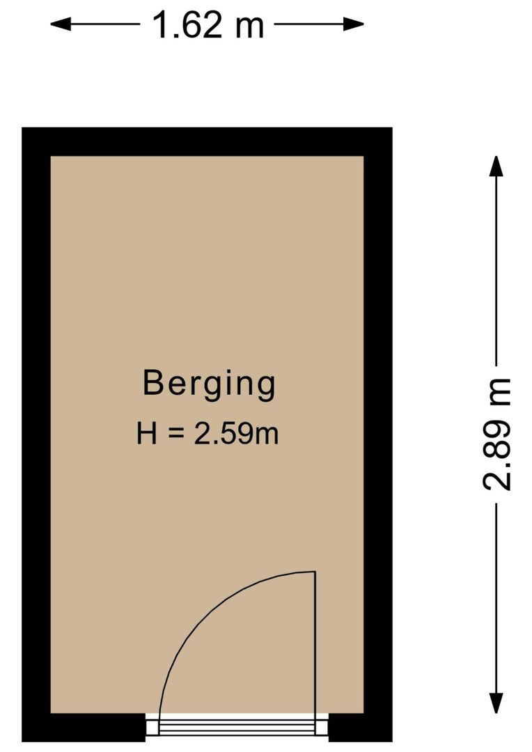 Parallel Boulevard 152, Noordwijk plattegrond-1