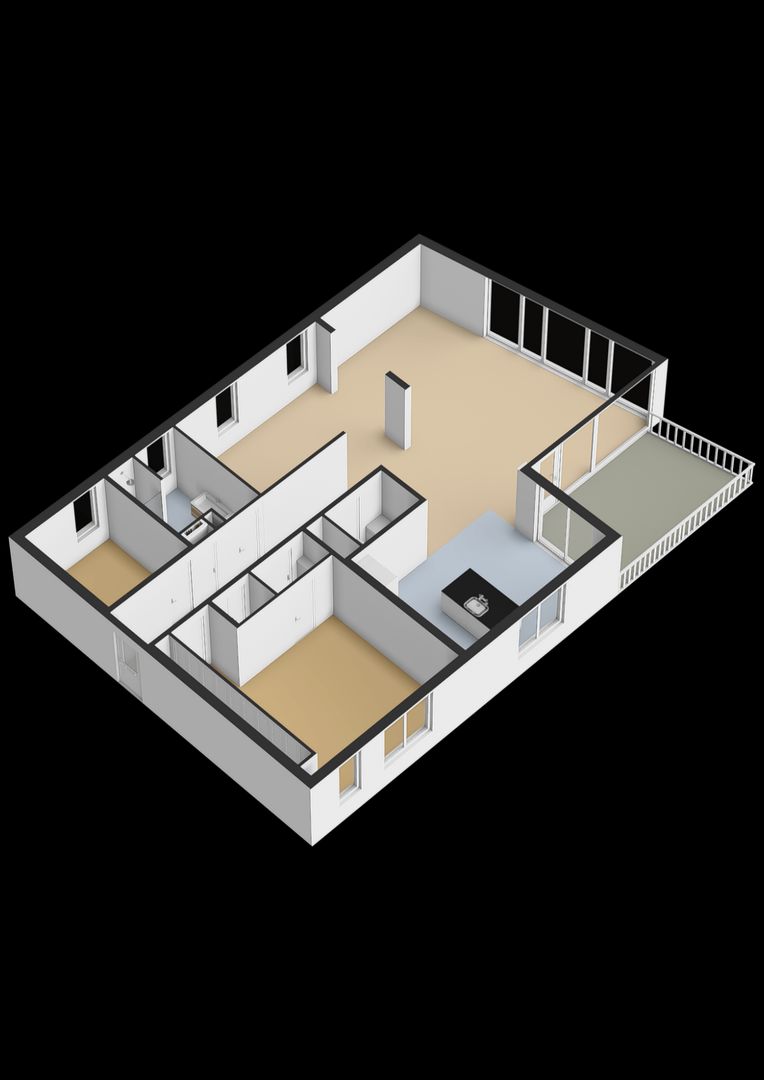 Hofvliet 29, Voorschoten plattegrond-2