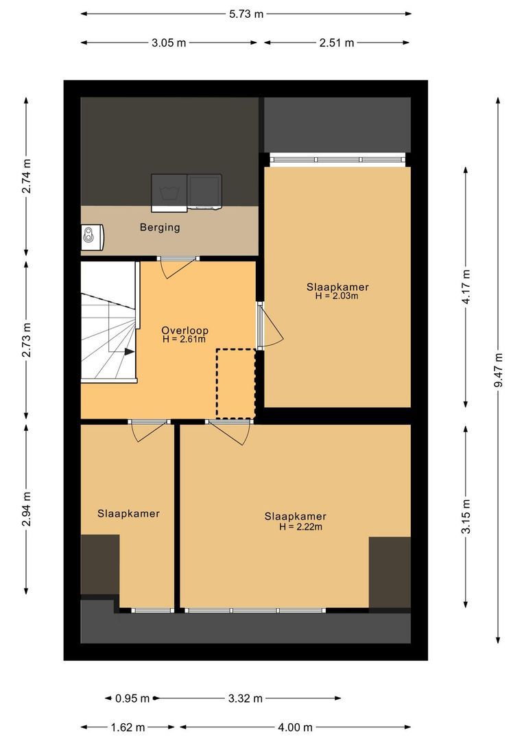 Strandplevier 23, Noordwijk plattegrond-3