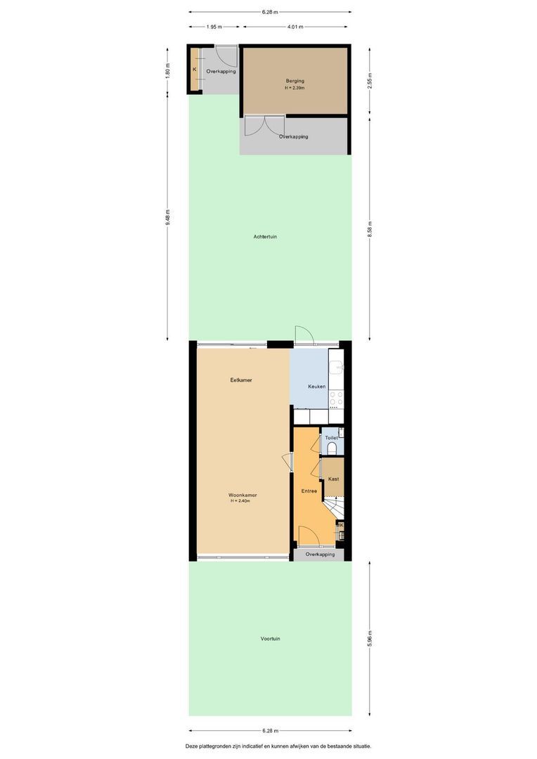 Lijnbaanweg 38, Noordwijk plattegrond-0