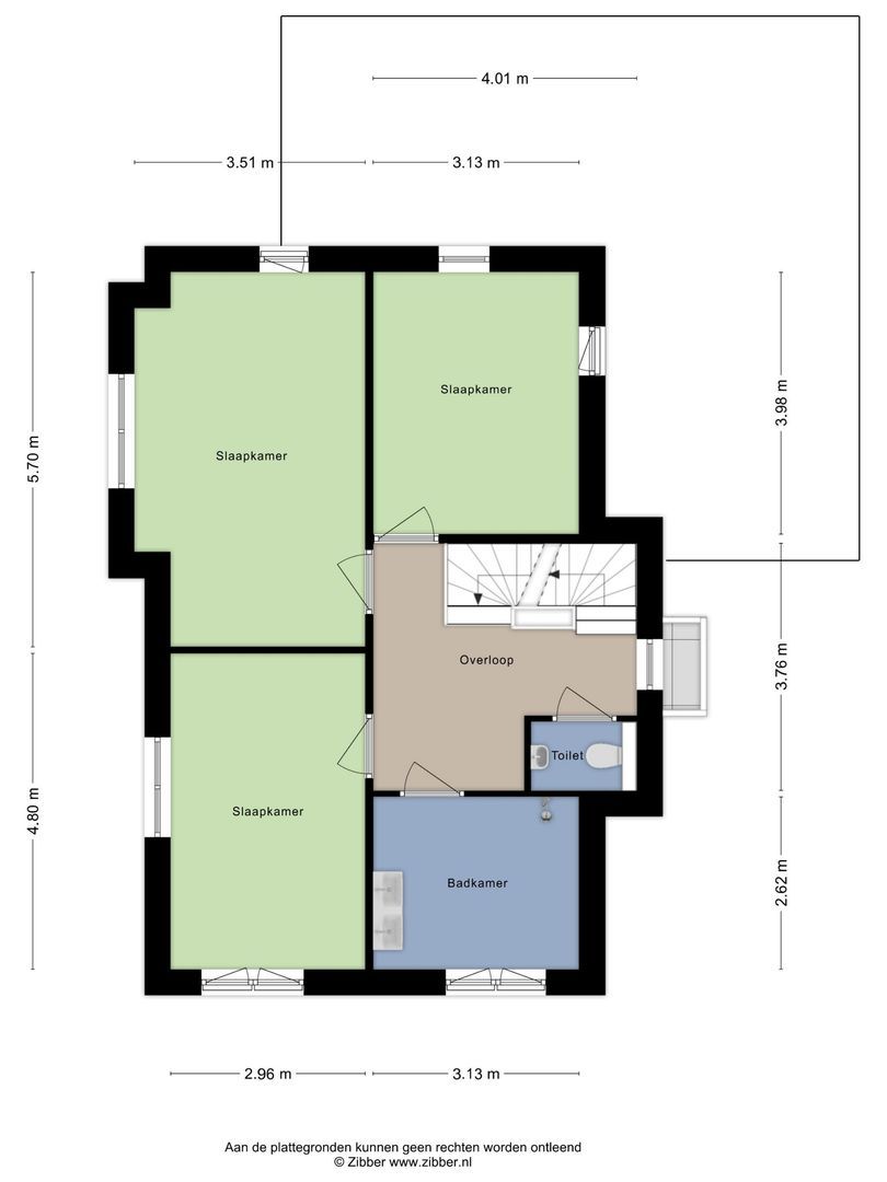 Oude Zeeweg 6, Noordwijk plattegrond-1