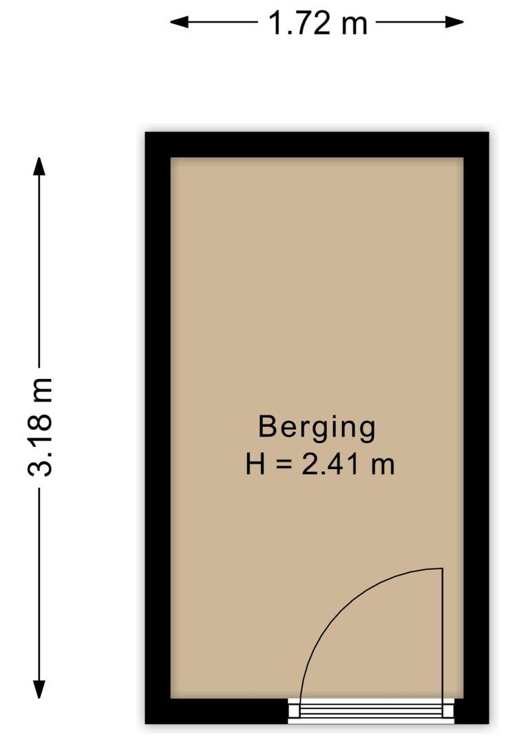 Writsaert 102, Noordwijk plattegrond-1