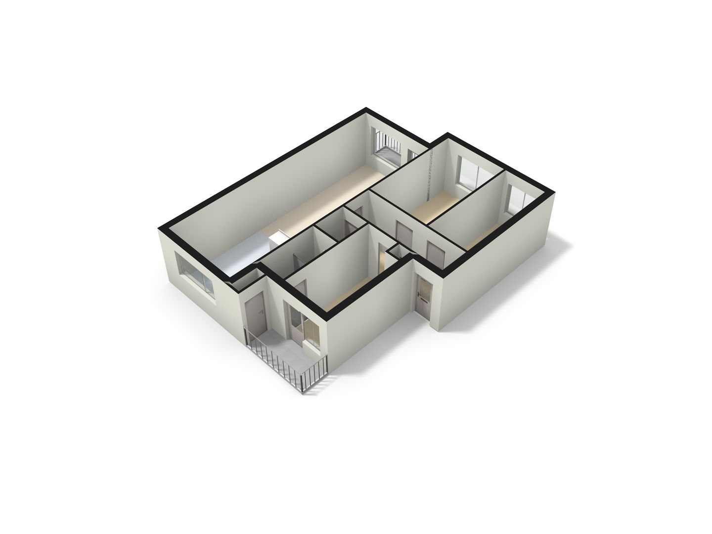 Sondauwhof 28, Noordwijk plattegrond-2
