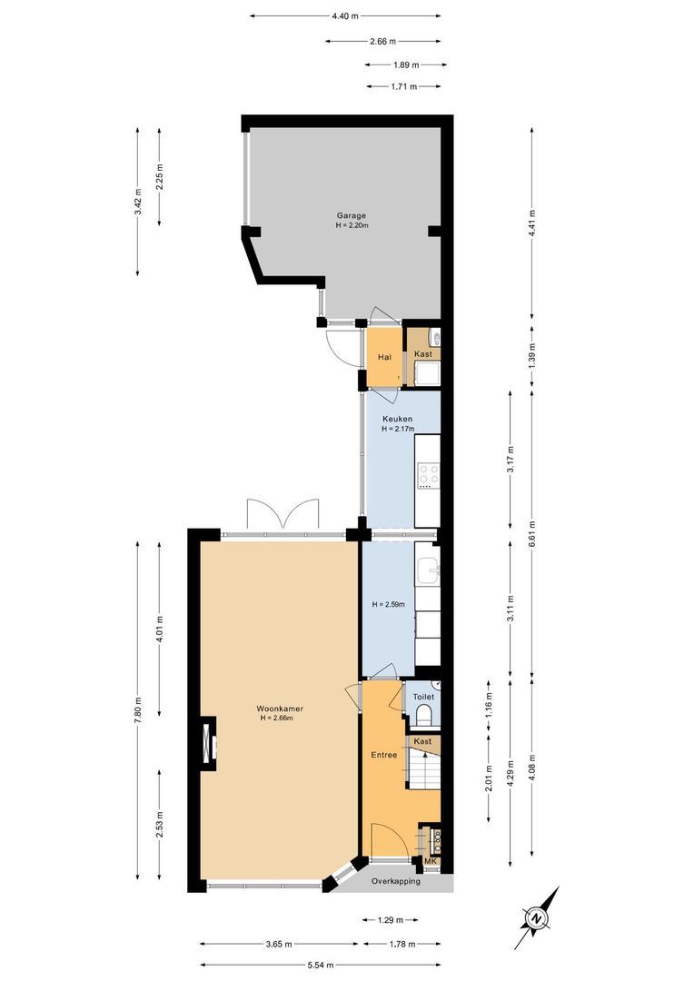 Irisplein 6, Noordwijk plattegrond-1
