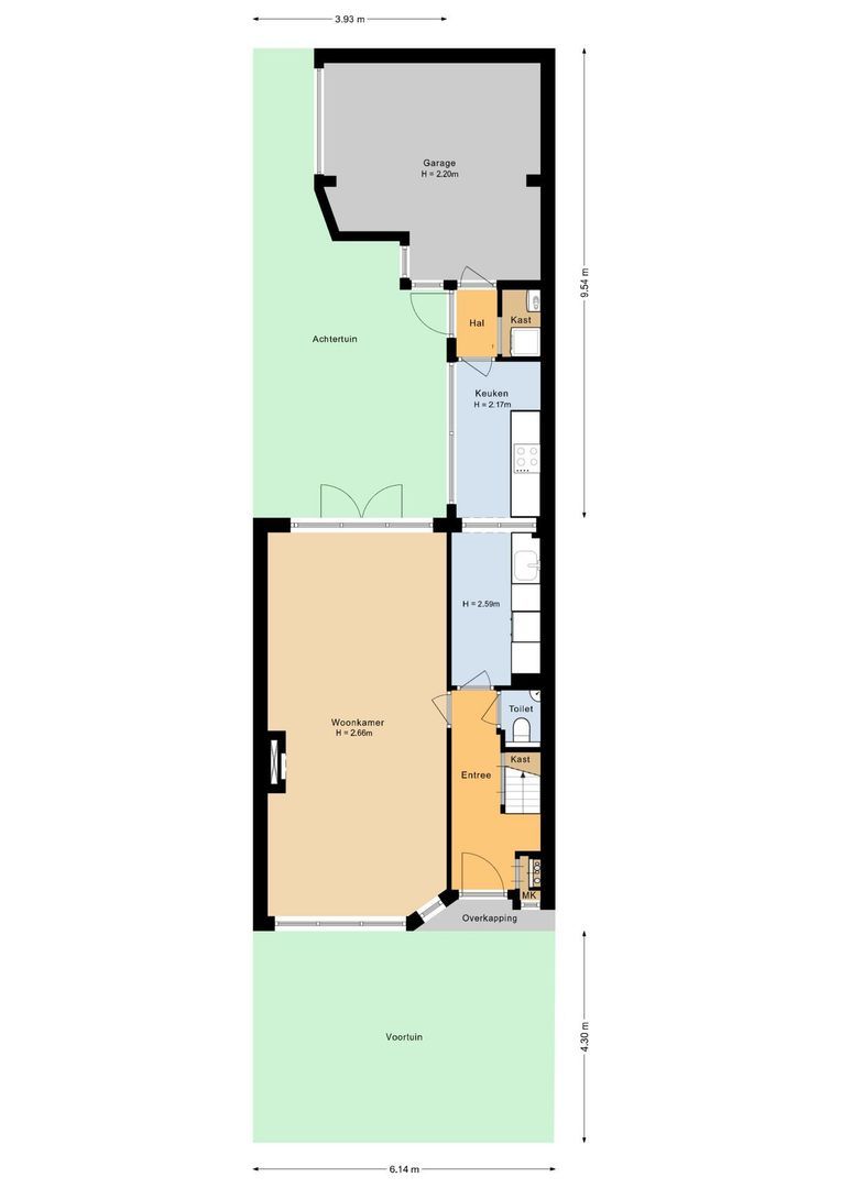 Irisplein 6, Noordwijk plattegrond-0
