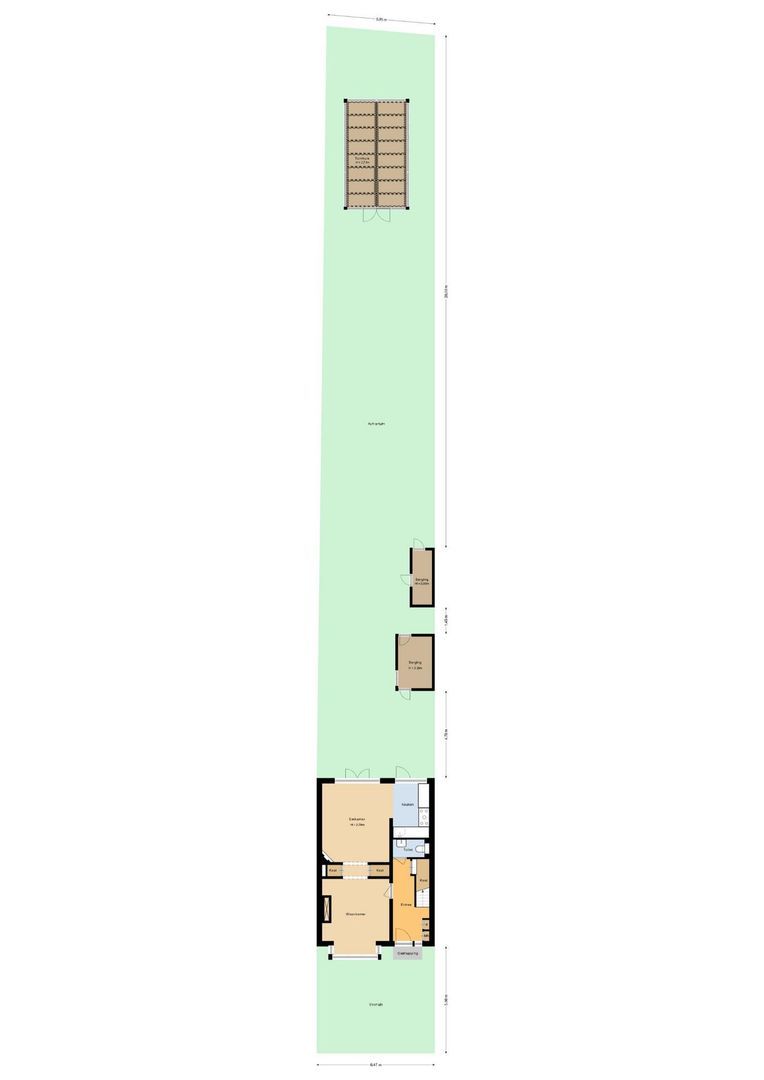Herenweg 17, Noordwijk plattegrond-0
