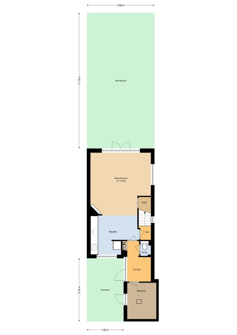 Zonnekant 2, Noordwijk plattegrond-0