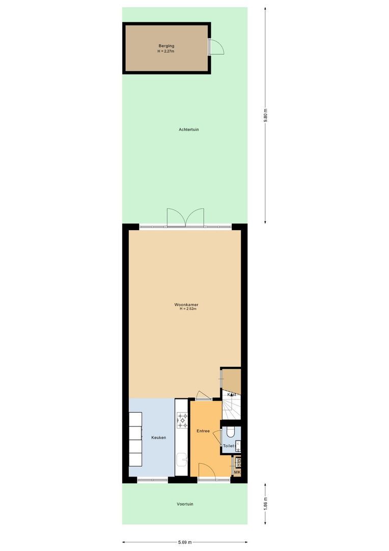 Boechorsthof 30, Noordwijk plattegrond-0