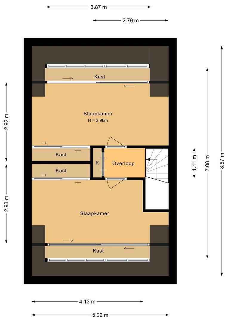 Boechorsthof 30, Noordwijk plattegrond-3