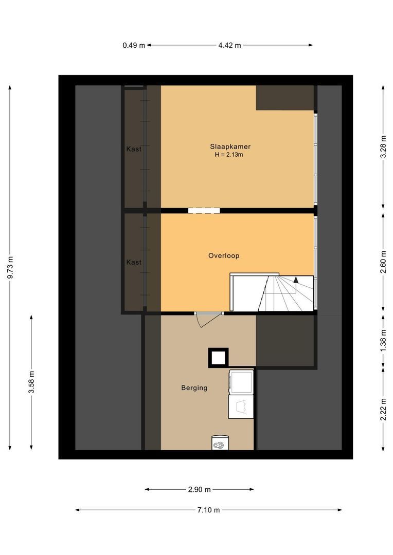Emmaweg 15, Noordwijk plattegrond-3