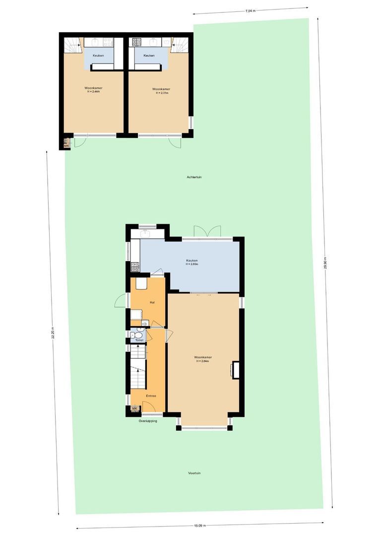 van Hardenbroekweg 15, Noordwijk plattegrond-0
