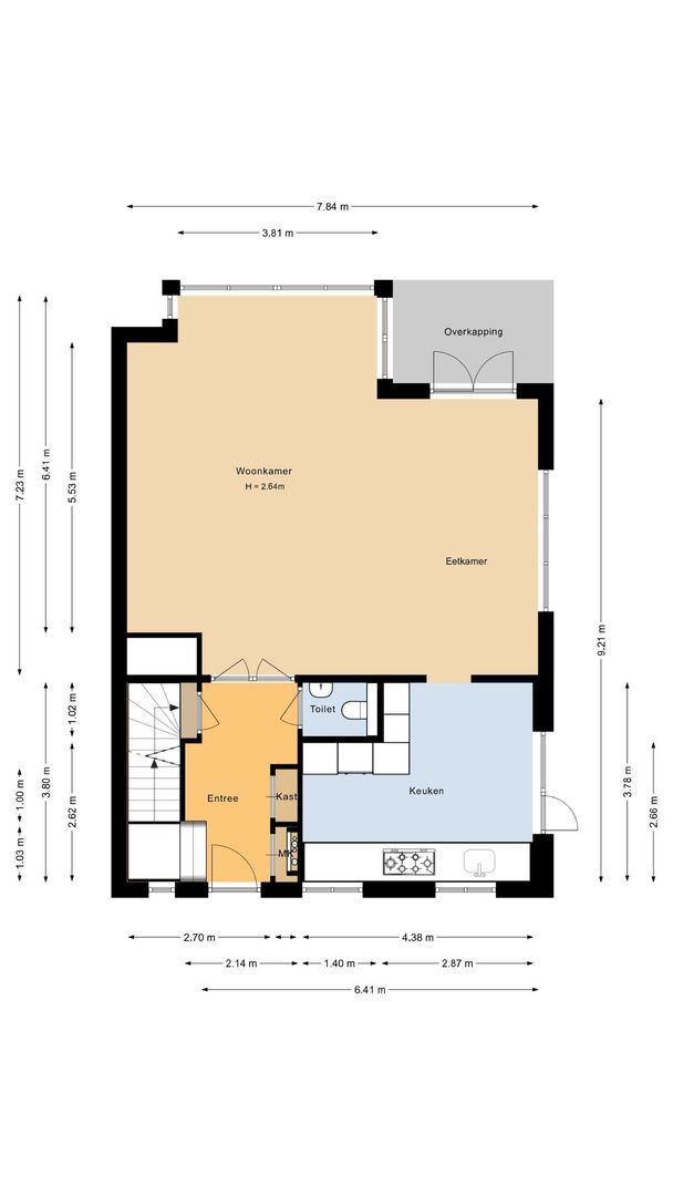 Katenblankweg 3, Noordwijk plattegrond-2