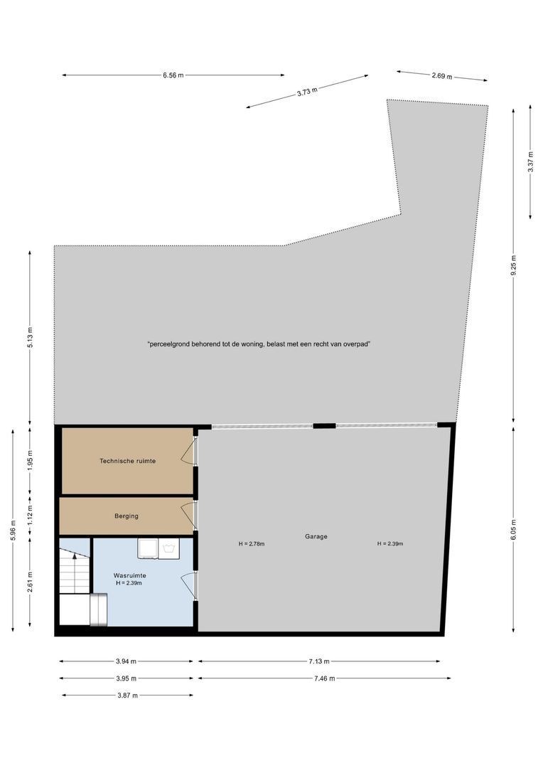 Katenblankweg 3, Noordwijk plattegrond-1