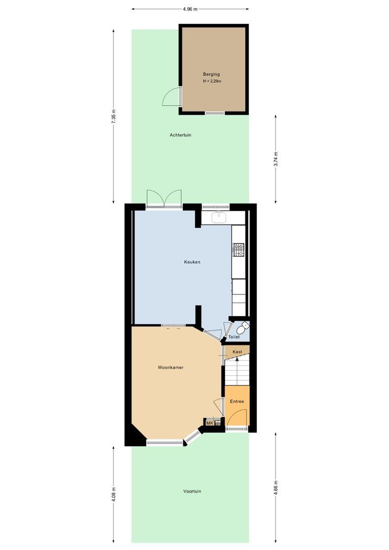 Egbert de Grootstraat 30, Noordwijk plattegrond-0