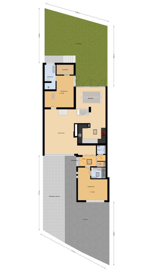 Willem-Alexanderpark 25, Noordwijk plattegrond-0