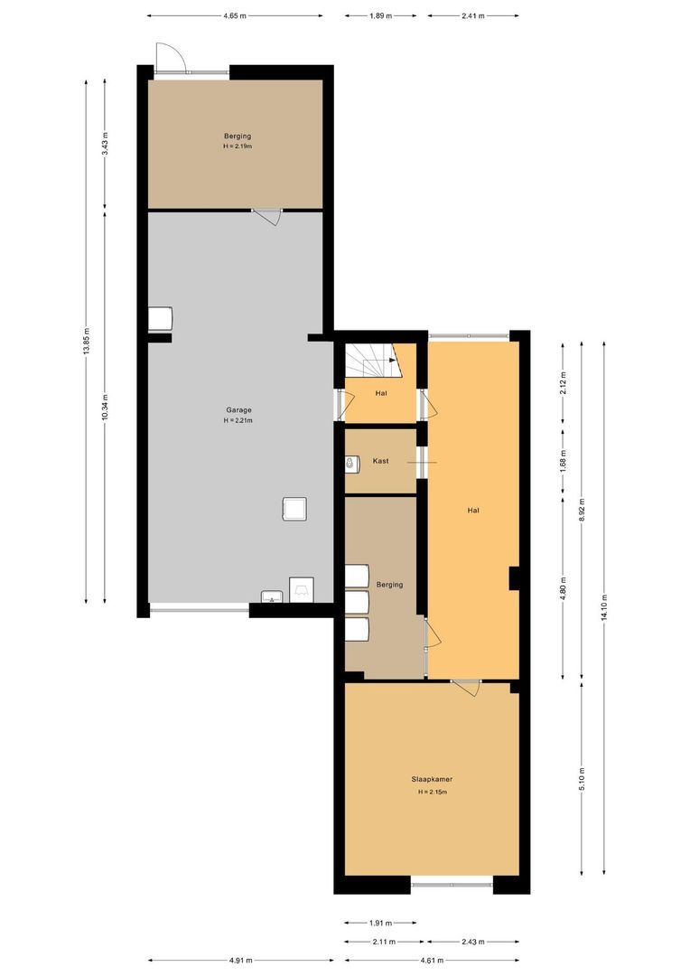 Willem-Alexanderpark 25, Noordwijk plattegrond-2