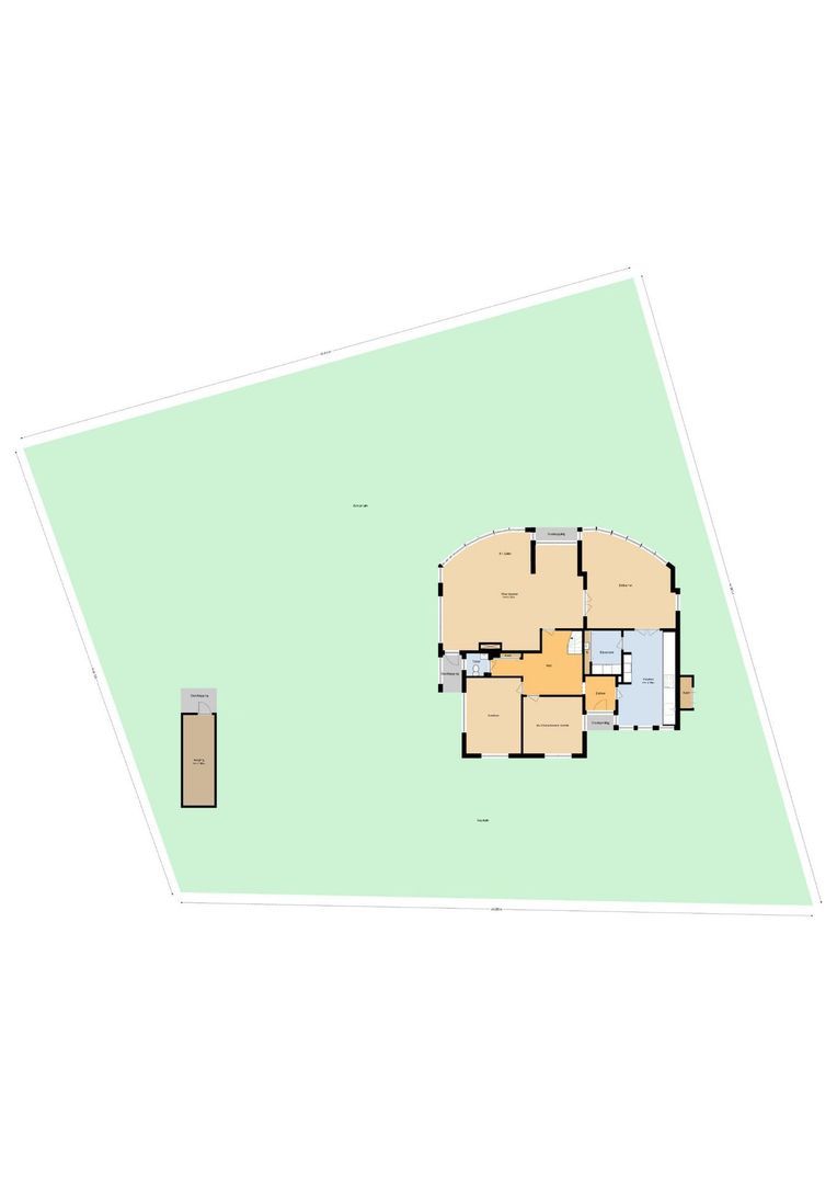 Atjehweg 16, Noordwijk plattegrond-0