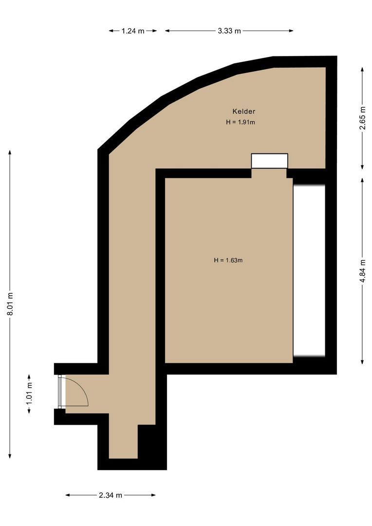 Atjehweg 16, Noordwijk plattegrond-3