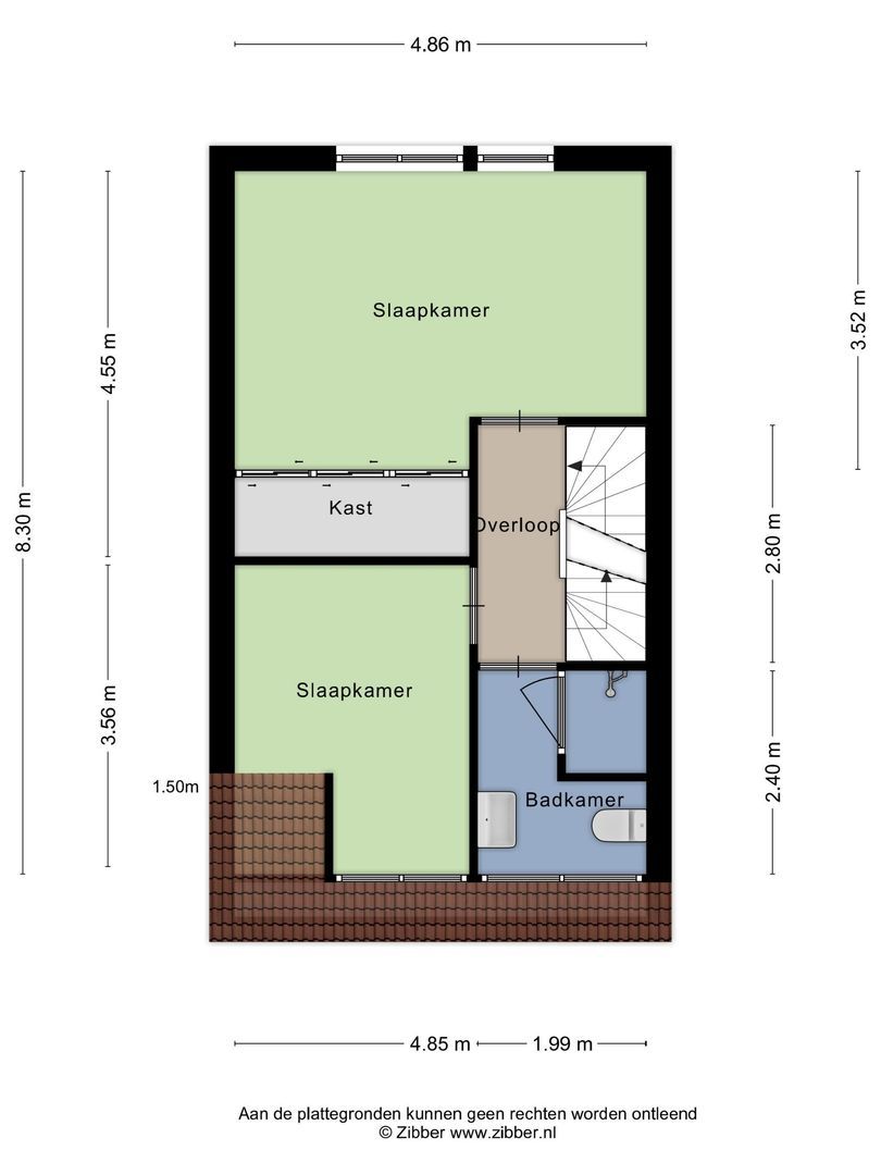 Florahof 9, Noordwijk plattegrond-1