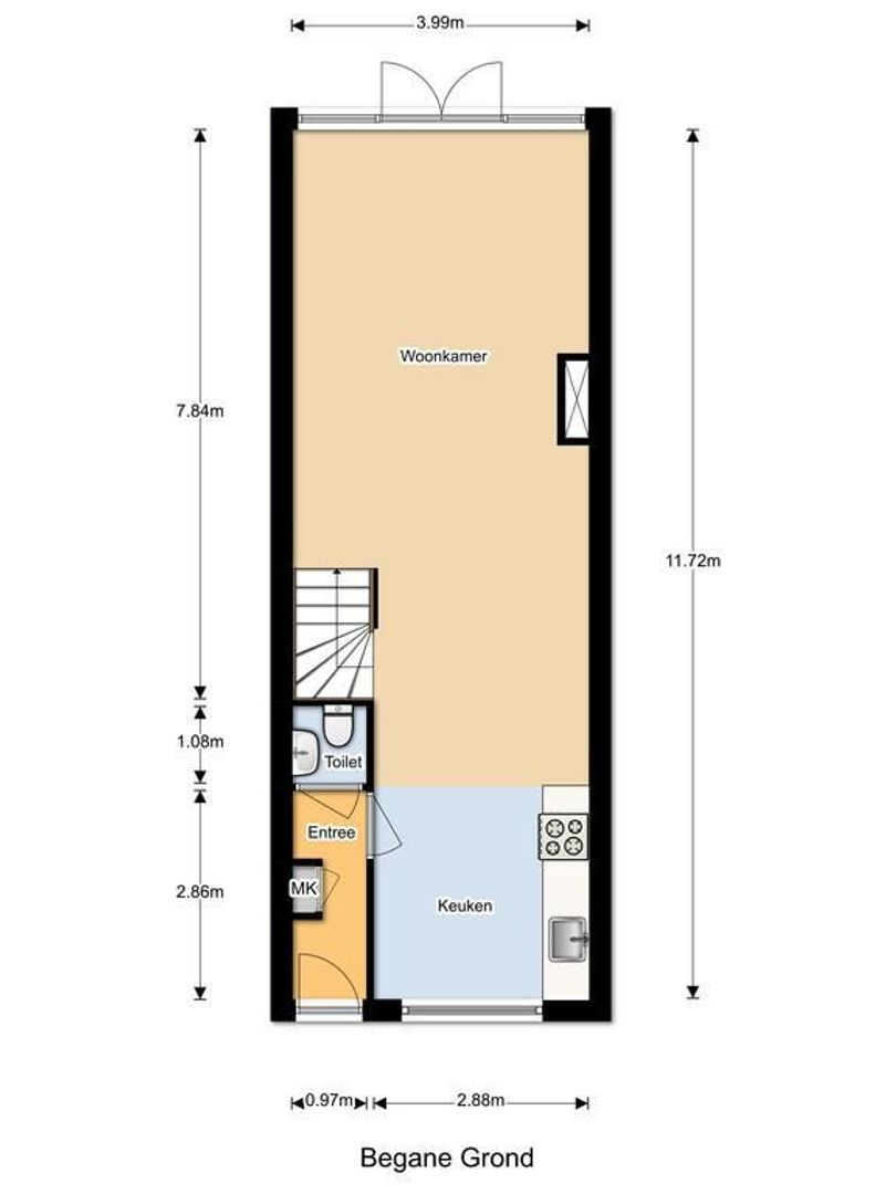 Scheveningsestraat 31, Noordwijk plattegrond-2