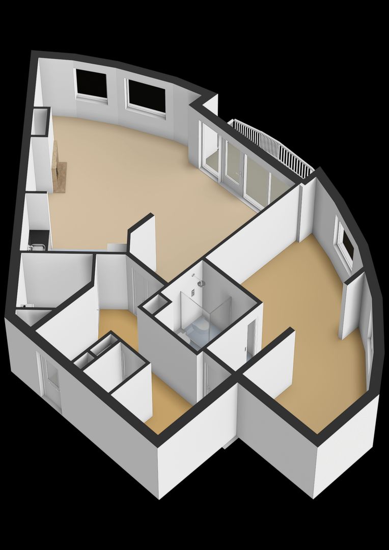 Groot Hoogwaak 106, Noordwijk plattegrond-3