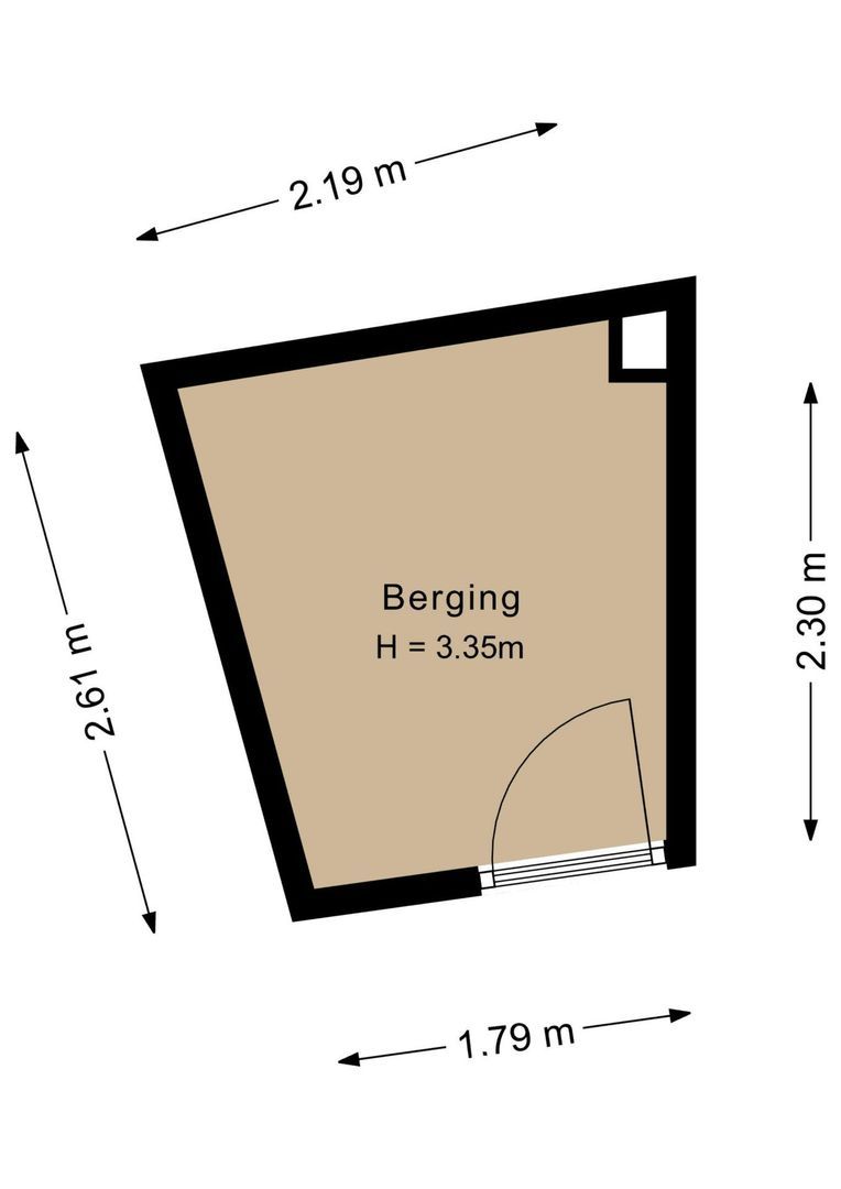 Groot Hoogwaak 106, Noordwijk plattegrond-1