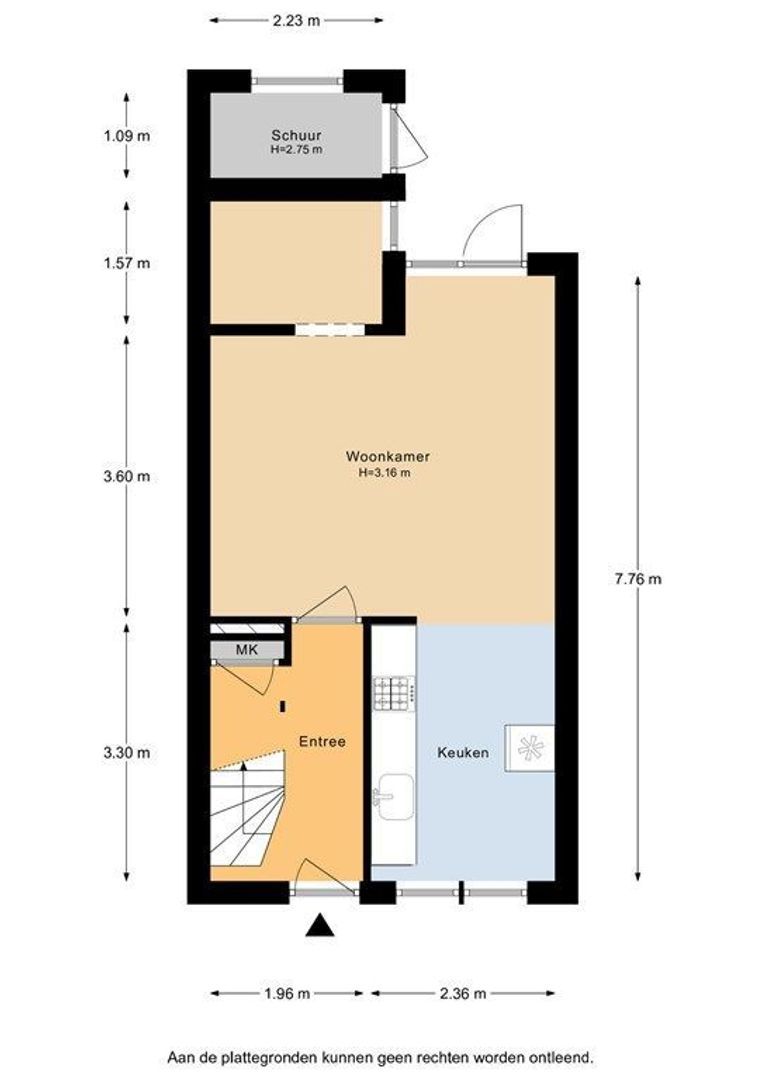 Waterloostraat 108, Rotterdam plattegrond-45