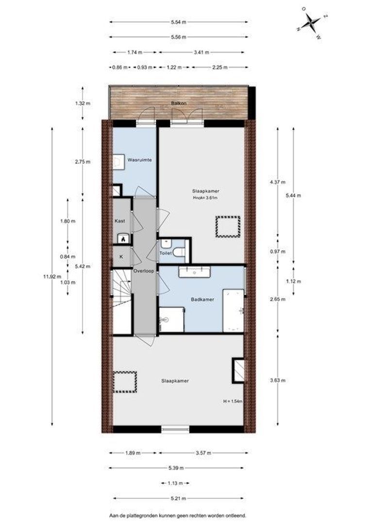 Jericholaan 56 A, Rotterdam plattegrond-39