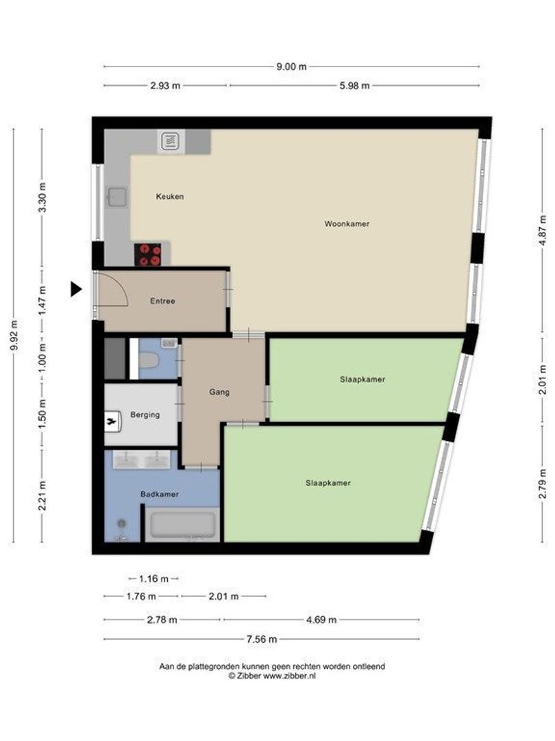 Geversstraat 81 B, Oegstgeest plattegrond-29