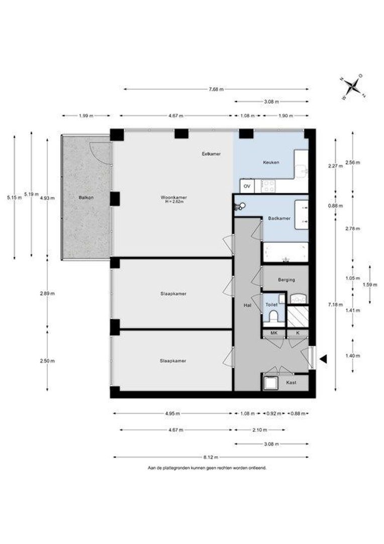 Gedempte Zalmhaven 196, Rotterdam plattegrond-32