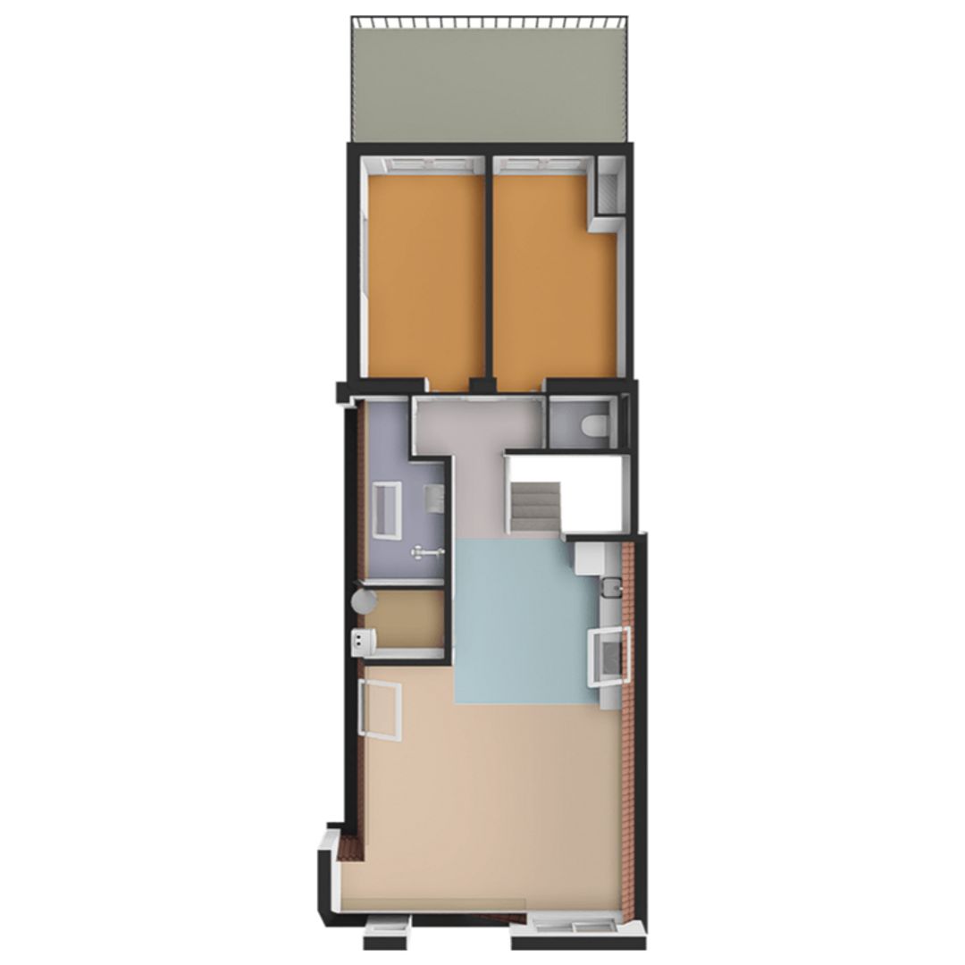 Spuistraat 65 D, Den Haag plattegrond-34