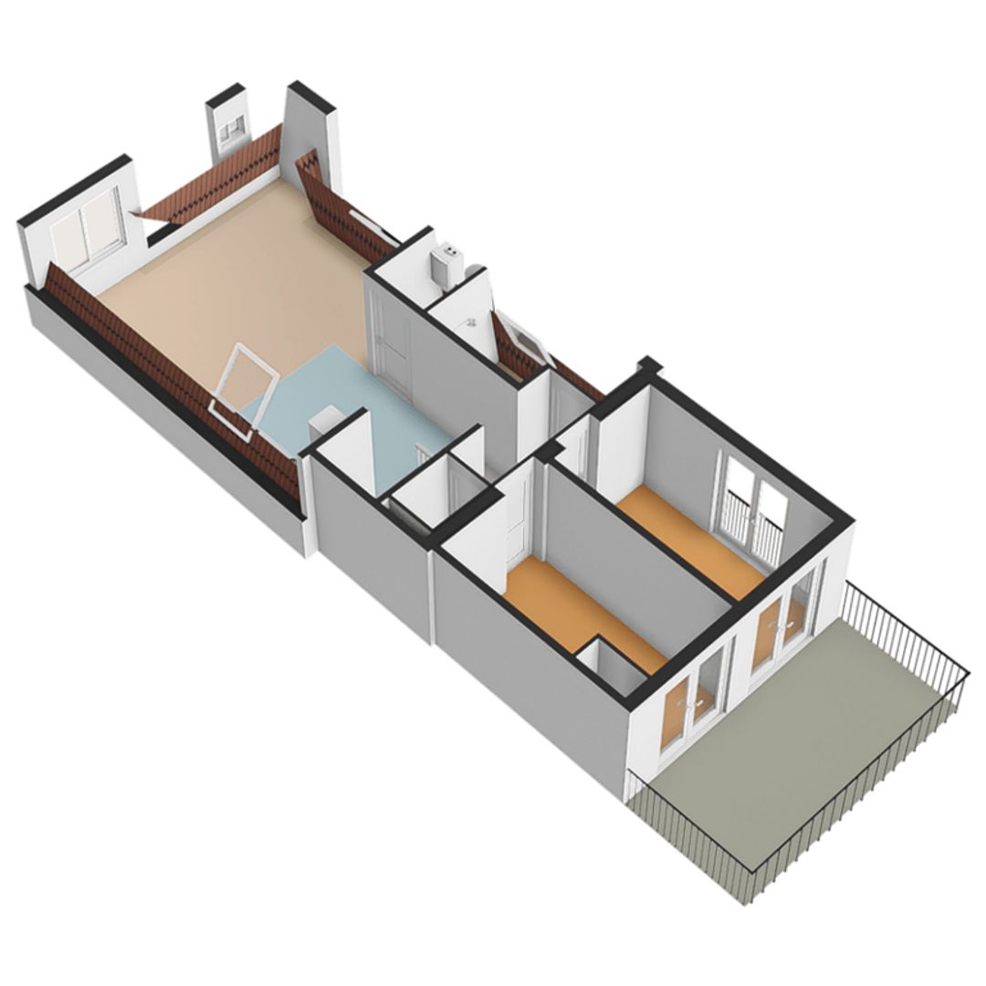 Spuistraat 65 D, Den Haag plattegrond-34