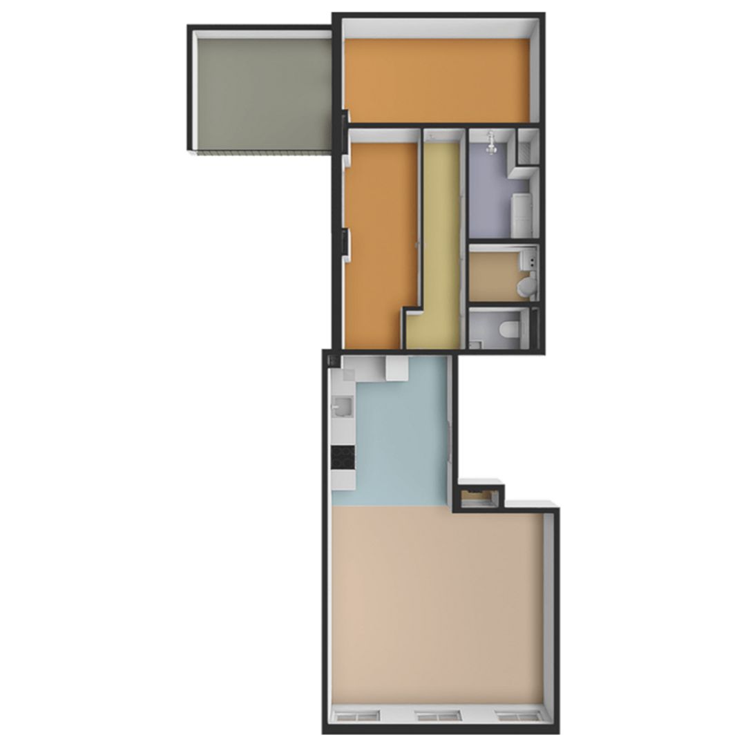 Spuistraat 65 C, Den Haag plattegrond-28