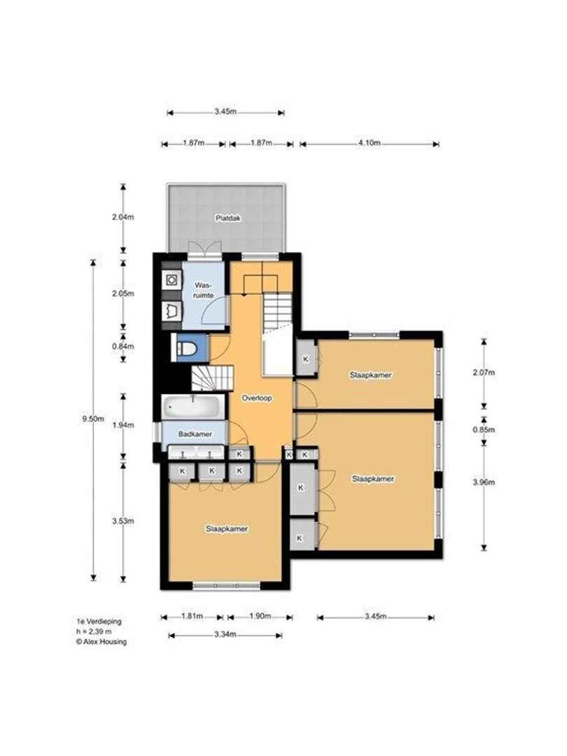 Binnenweg 26, Wassenaar plattegrond-48