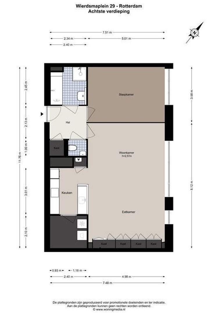 Wierdsmaplein 29, Rotterdam plattegrond-41