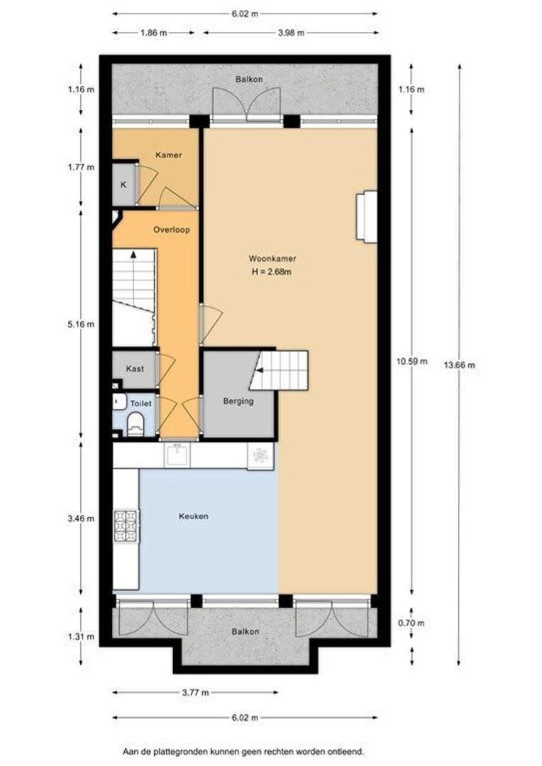 Rochussenstraat 375 B, Rotterdam plattegrond-83