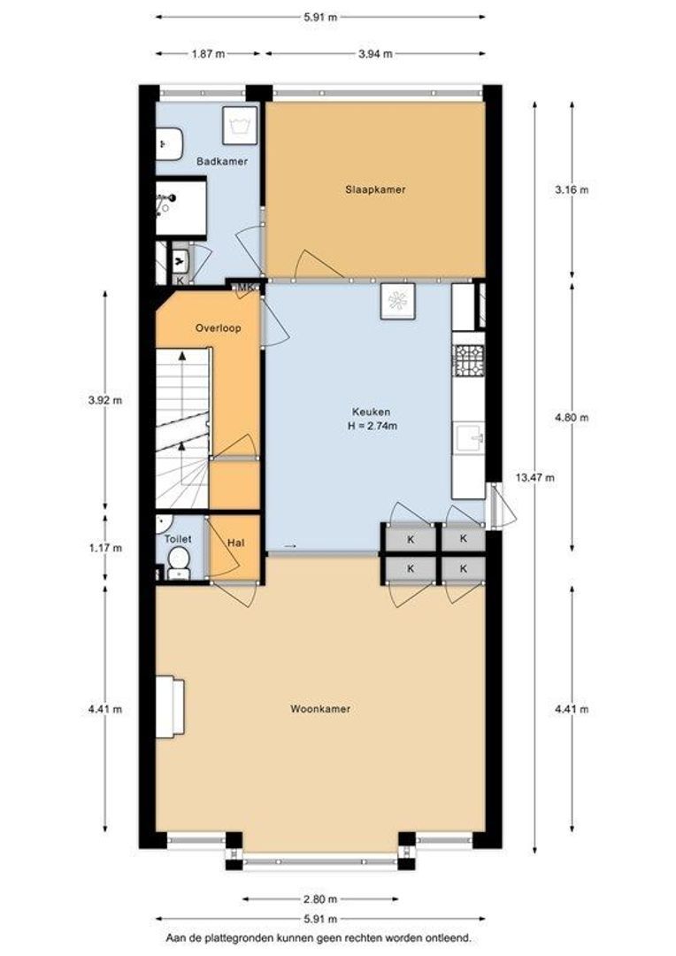 Rochussenstraat 375 B, Rotterdam plattegrond-83