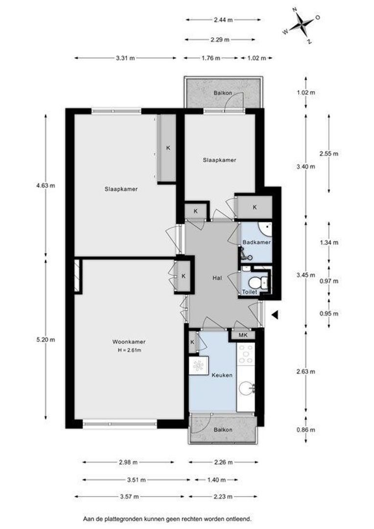 Goudsesingel 227 D, Rotterdam plattegrond-27
