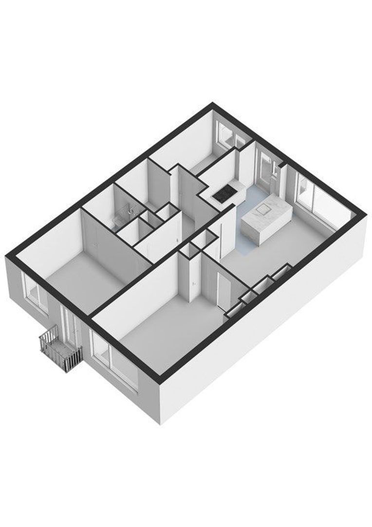 Bickerstraat 12 A, Rotterdam plattegrond-49