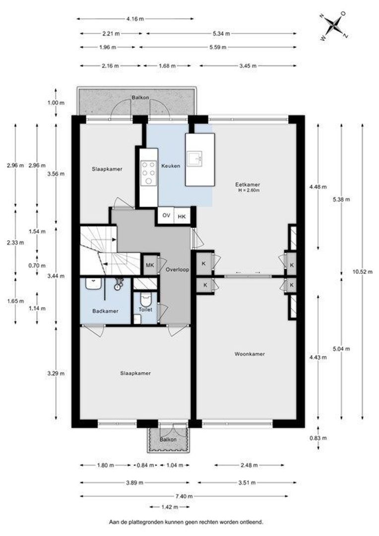Bickerstraat 12 A, Rotterdam plattegrond-49