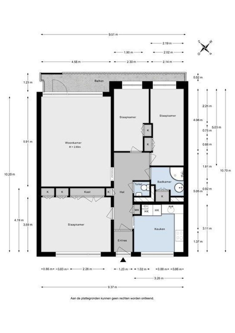 Holysingel 196, Vlaardingen plattegrond-38