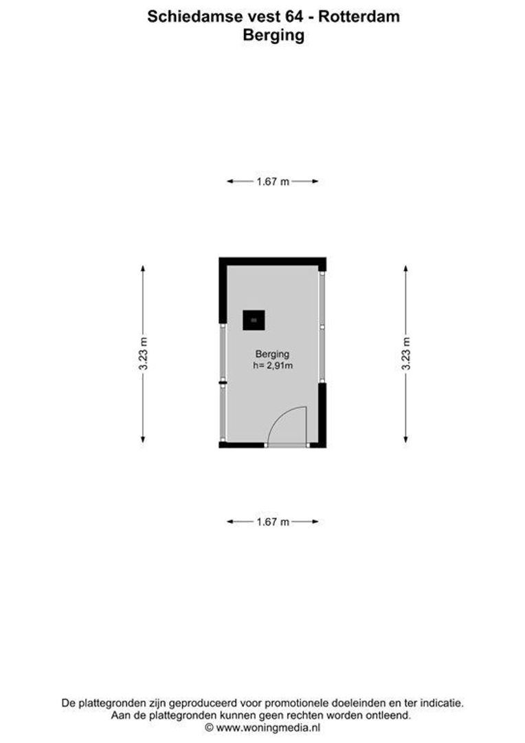 Schiedamse Vest 64, Rotterdam plattegrond-27