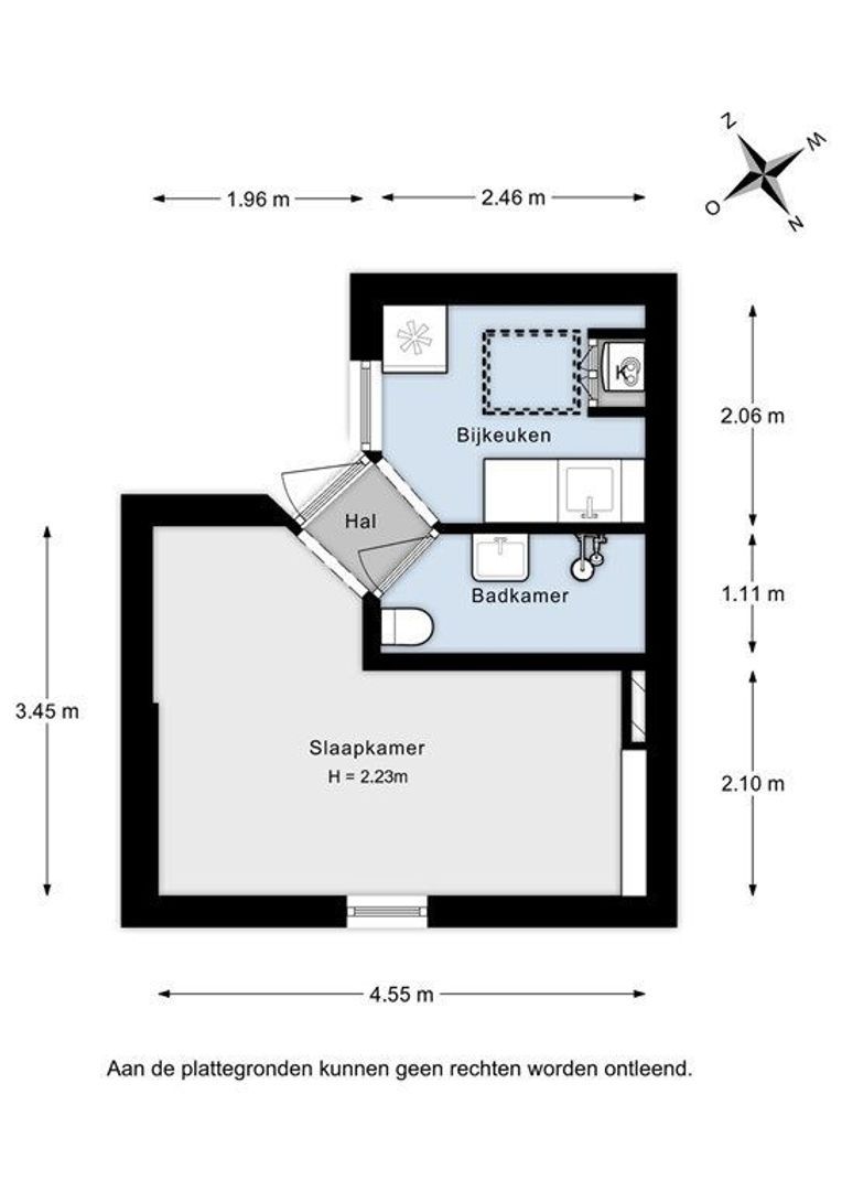 Goudse Rijweg 4 A02, Rotterdam plattegrond-34