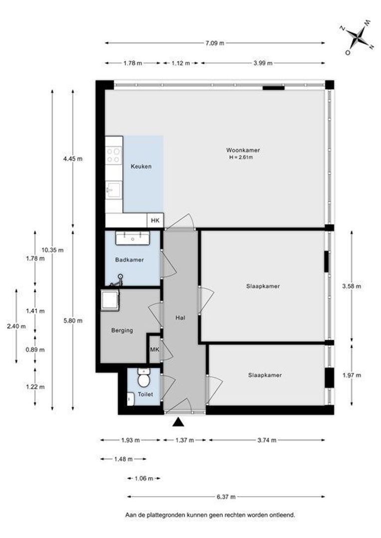 Oppert 164, Rotterdam plattegrond-44