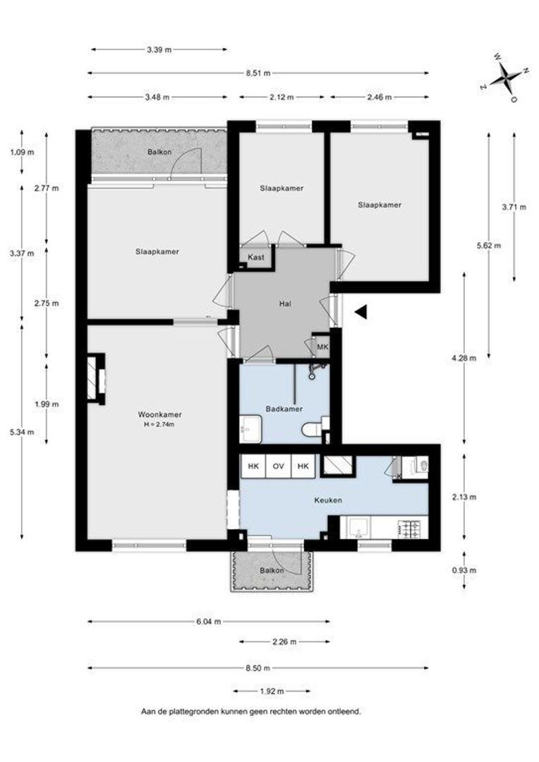 Hekbootstraat 9 B, Rotterdam plattegrond-50