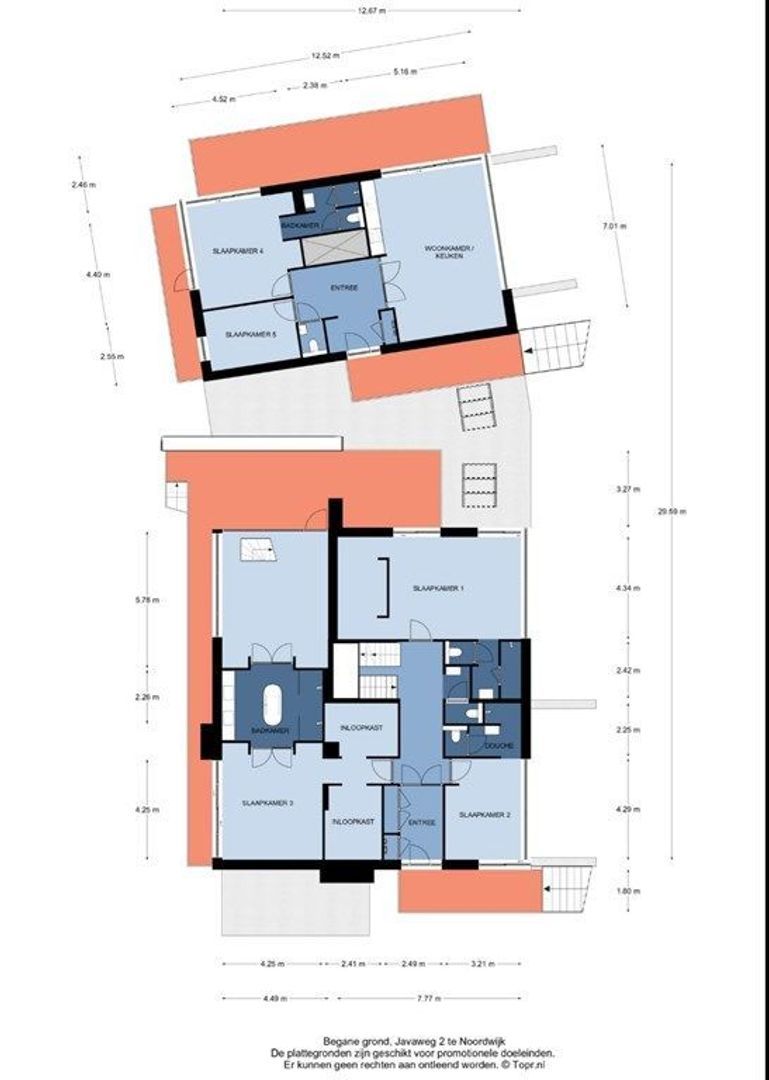 Rembrandtweg 30, Noordwijk plattegrond-23