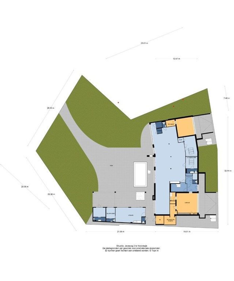 Rembrandtweg 30, Noordwijk plattegrond-23